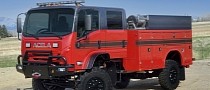 Acela Straya 4X4 Fire Truck Brings Military Prowess for Extreme Off-Road Missions