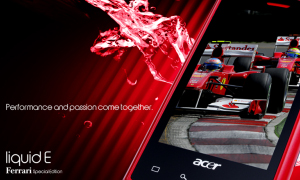 Acer liquid E Ferrari Smartphone Available Soon