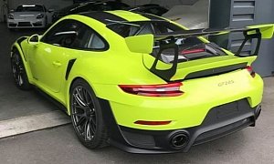 Acid Green 2018 Porsche 911 GT2 RS Weissach Has Matching Interior