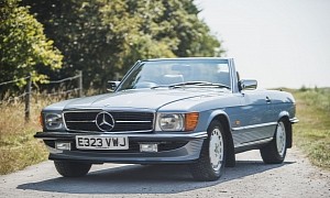 Act Fast and Secure This Low-Mileage Garage-Kept 1987 Mercedes-Benz 300 SL