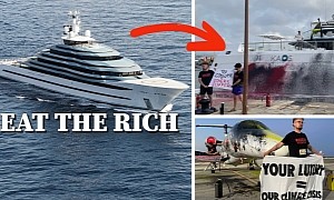 Activists Vandalize Billionaire’s $300 Million Superyacht, Private Jets, Lambos in Ibiza