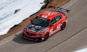 Acura Ready to Debut Integra Type S and NSX Type S Active Aero Study at Pikes Peak