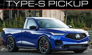 Acura MDX Type S Single Cab Has the Great Makings of a Digitally Feisty Sport Truck