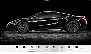 Acura NSX Configurator Goes Online, Company Is Open for Orders