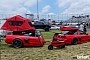 Acura NSX Owner Builds Matching Camper Out of Half NSX, Takes it to the Track