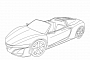 Acura NSX Roadster Leaked via Patent Drawings