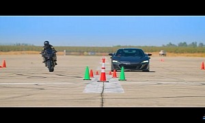 Acura NSX Type S Drags a Ninja, Can the American Samurai Cope With a Track Master?