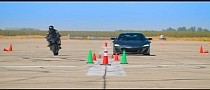 Acura NSX Type S Drags a Ninja, Can the American Samurai Cope With a Track Master?