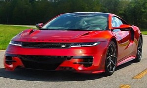 Acura NSX Works on Its British Humor With Help From the New Range Rover Sport