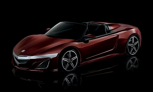 Acura Official Avengers Cars: NSX Roadster, SHIELD MDX