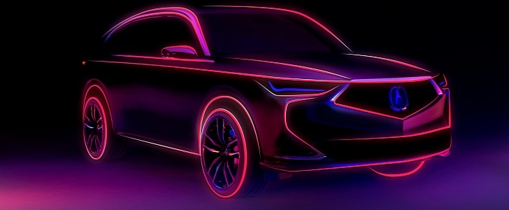 Acura MDX Prototype teaser 