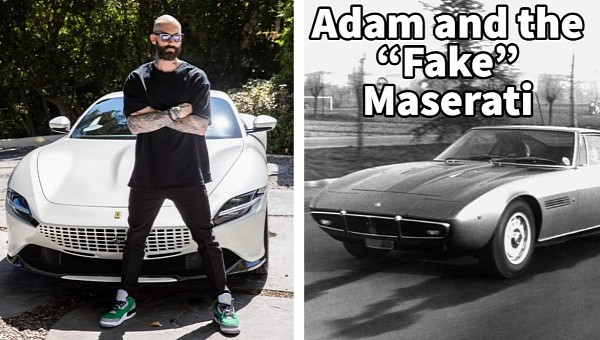 Adam Levine vs the "Fake" Maserati