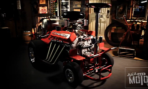 Add A Motor To It: Chevy V8 Barstool
