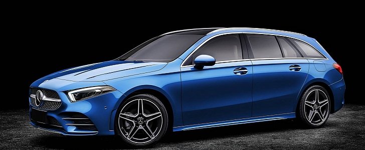 Add This 2019 Mercedes A-Class Wagon Rendering to the List of Cars We Want