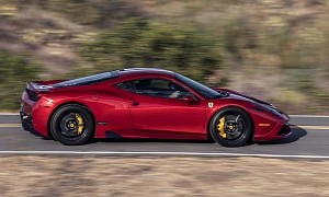 Bulletproof Ferrari 458 Speciale Is Pretty Conspicuous for an Armored Vehicle