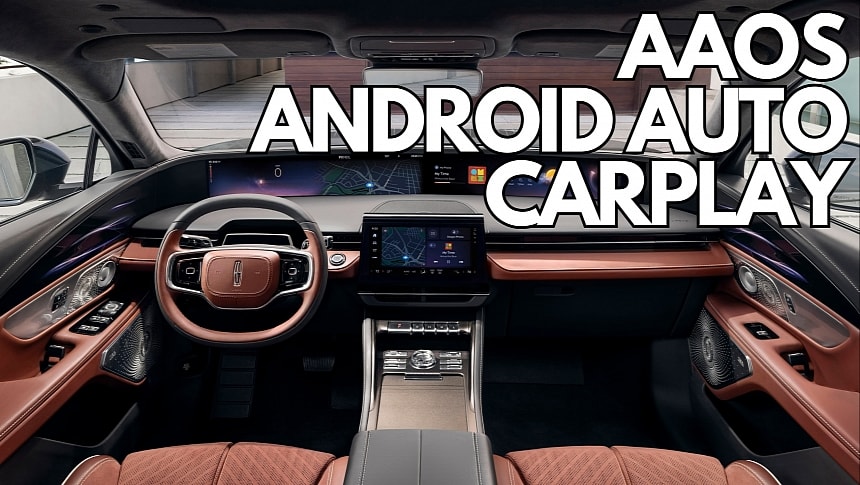AAOS, Android Auto, and CarPlay living under the same roof in the new Nautilus
