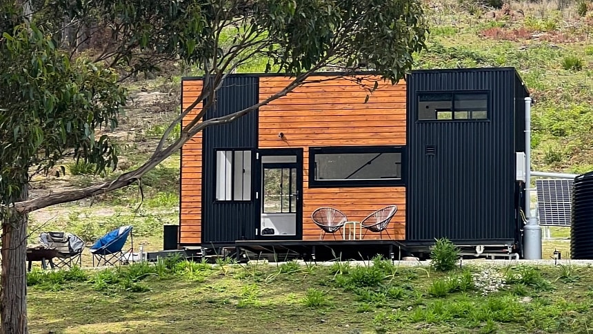 Adina was custom-designed to operate as a lovely  weekend getaway on the beautiful Bruny Island