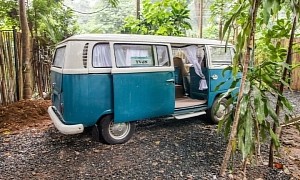 Adorable 49-Year-Old Kombi Is Now an Unusual Camping Retreat in the Rainforest