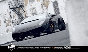 ADV.1 Wheels Twin Turbo Lamborghini Gallardo Shoot