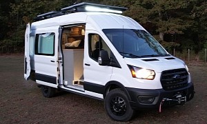 Adventure-Ready Ford Transit Fuses Maximum Functionality With Style
