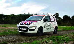 Adventurers Attempt 9134-Mile African Record in a Fiat Panda