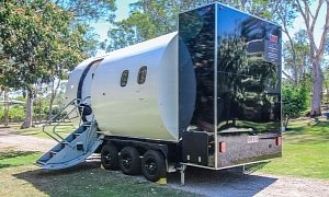 Aero Tiny, Australia’s Most Unique Tiny House, Is Made From a Plane Section