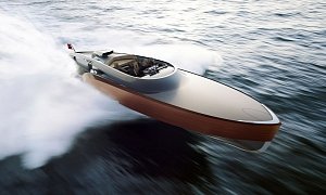 Aeroboat Is a Luxury Spitfire on Water