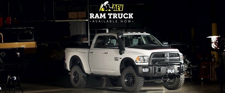 AEV Prospector Ram truck conversion package