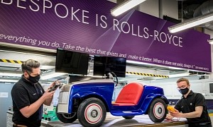 After 62 Miles of Service, Smallest Rolls-Royce Car Receives Some Special Care