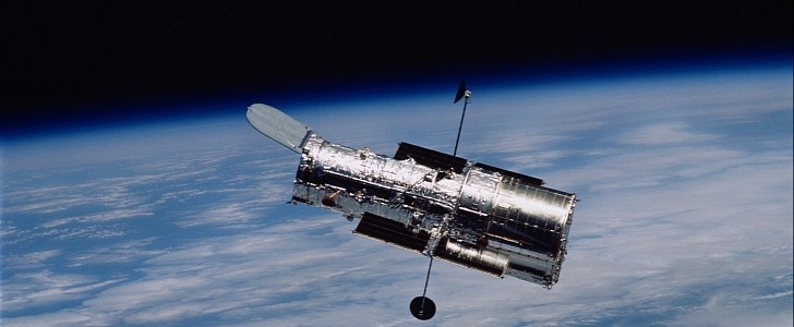 Hubble Space Telescope in orbit