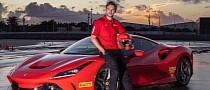 After Learning How to Ride a Bike, Nicholas Hoult Takes Up Ferrari Racing Course