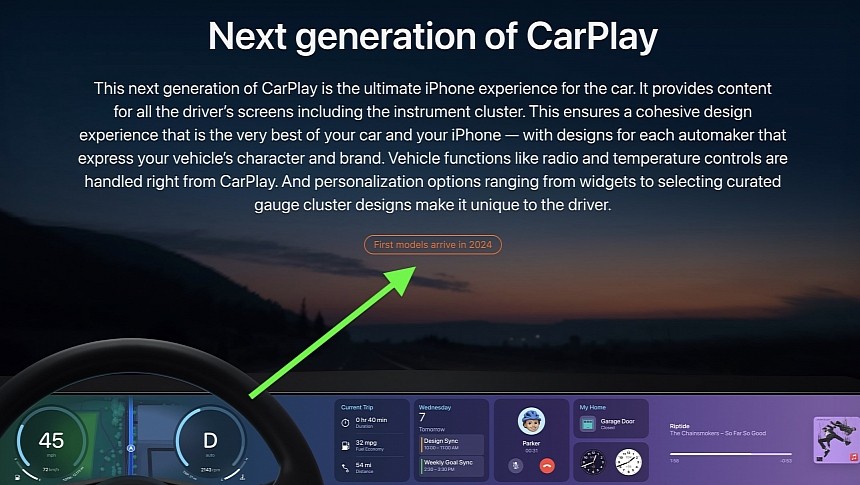 CarPlay 2.0 coming this year