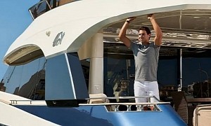 After Pulling Out of Wimbledon, Rafael Nadal Relaxes on His Great White Sunreef Yacht