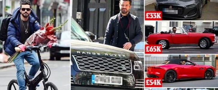 Car thief-magnet Dominic Cooper takes premium e-bike for a spin around London 