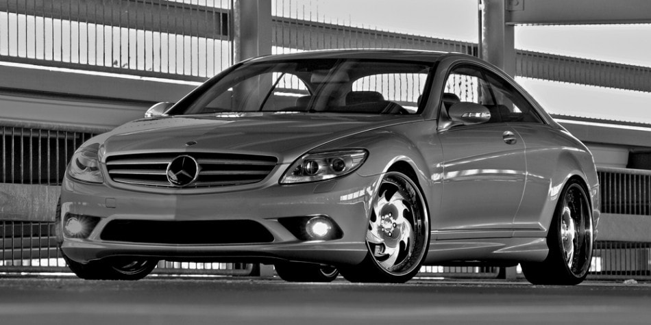 The customized Mercedes CL550