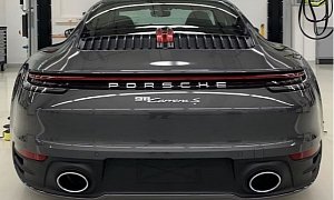 Agate Grey 2020 Porsche 911 Looks Understated in Real-World Photo