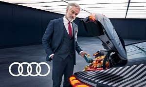 Agent 007 Santa Claus Chooses All-Electric Audi e-tron GT in 2020 Commercial