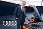 Agent 007 Santa Claus Chooses All-Electric Audi e-tron GT in 2020 Commercial