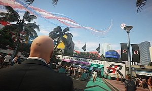 Agent 47 Sabotages Race Cars in Hitman 2 Trailer