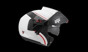 AGV Shows New Compact Modular Helmet