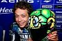 AGV Shows Valentino Rossi Corsa Turtle Replica Helmet