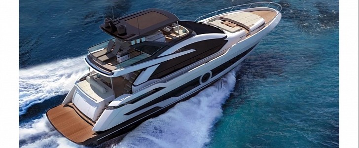 The new Aicon 66 Vivere is a fully-customizable high-end yacht