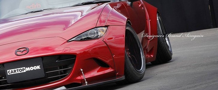 Aimgain Widebody Kit Ruins the New Mazda MX-5 in a Good Way