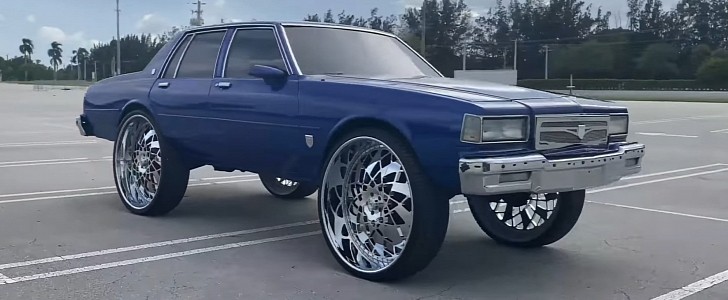 Somehow spine Andrew Halliday Ain't No Puddle Gonna Stop This Chevy Caprice on 32s, but How Does It  Drive? - autoevolution