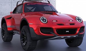 Air-Cooled Porsche 911 Turbo "Lifted Life" Is an Offroad Animal