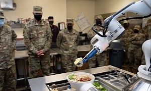 Air Force Base in California Welcomes Alfred, the U.S. Army’s First Kitchen Chef Robot