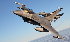 Air Force Pilots Put on an F-16 Show in the Skies Over Europe, Skill Knows No Border