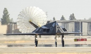Air Force Rolls Out an F-117 Nighthawk Attack Plane For Training Mission