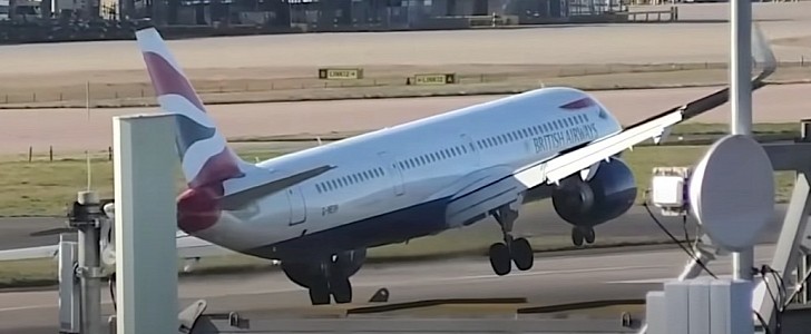Airbus A321neo failed landing at Heathrow