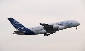 Airbus A380 Completes First Flight Powered by 100 Percent SAF